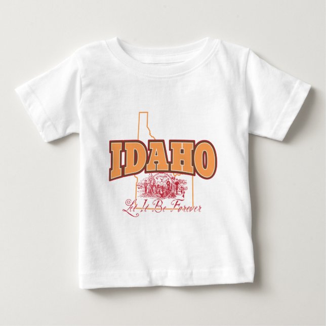 T-shirts Idaho (Frente)