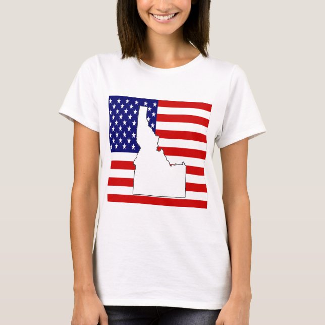 T-SHIRTS IDAHO (Frente)