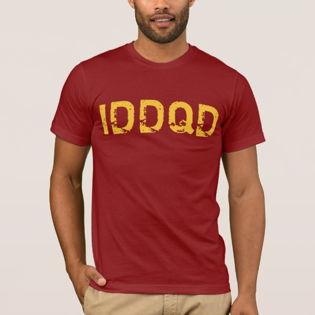 T-SHIRTS IDDQD (Frente)