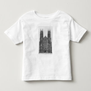 T-shirts Ideia da parte dianteira ocidental da catedral de