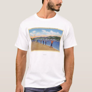 T-shirts Ideia da pesca Salmon dos pescadores