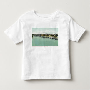 T-shirts Ideia da ponte de Bradford do beira-rio
