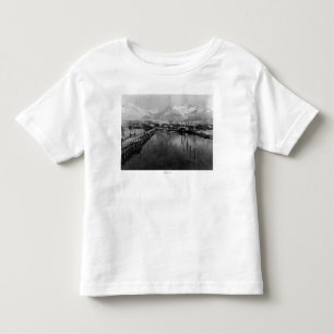 T-shirts Ideia do beira-rio em Valdez, fotografia de Alaska
