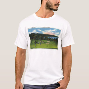 T-shirts Ideia do lago Cobbosseecontee e das relações de