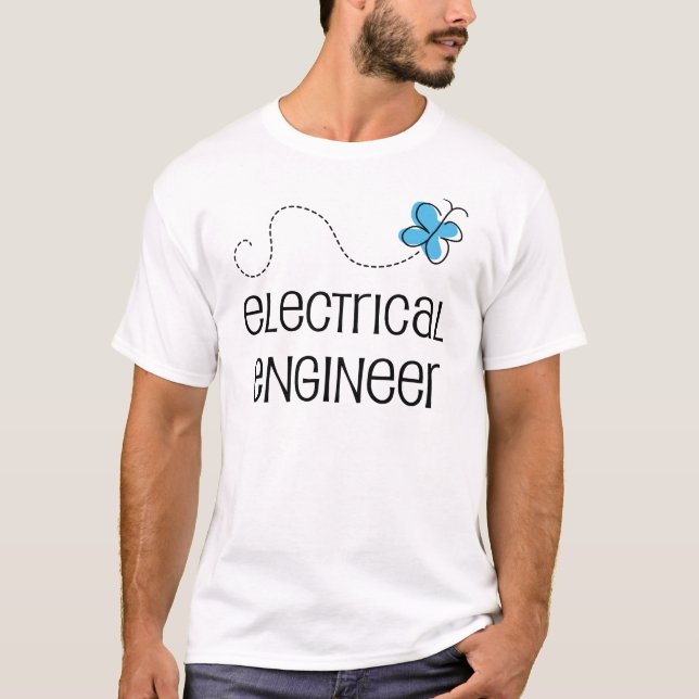 T-shirts Ideia do presente para o engenheiro electrotécnico (Frente)
