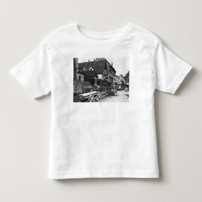 T-shirts Ideia do quarto velho, Ulm, c.1910 (Frente)