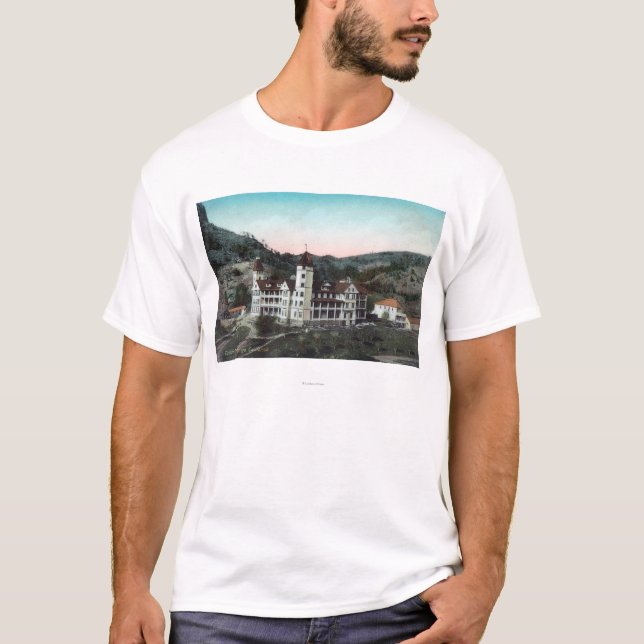 T-shirts Ideia exterior dos primaveras Bldg de mineral de (Frente)