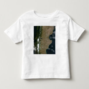 T-shirts Ideia satélite da região do Patagonia