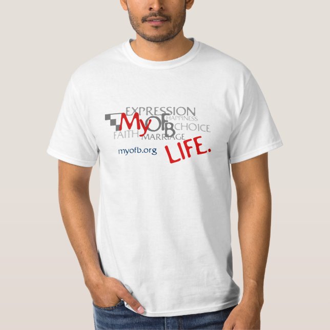 T-shirts Ideias de MYOFB 5 (Frente)