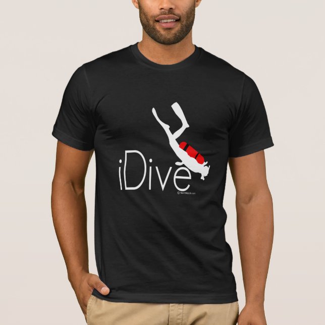 T-shirts idive (Frente)
