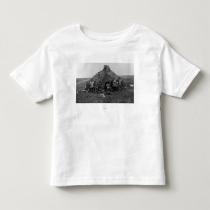 T-shirts Iglu Eskimo perto de Nome, fotografia de Alaska