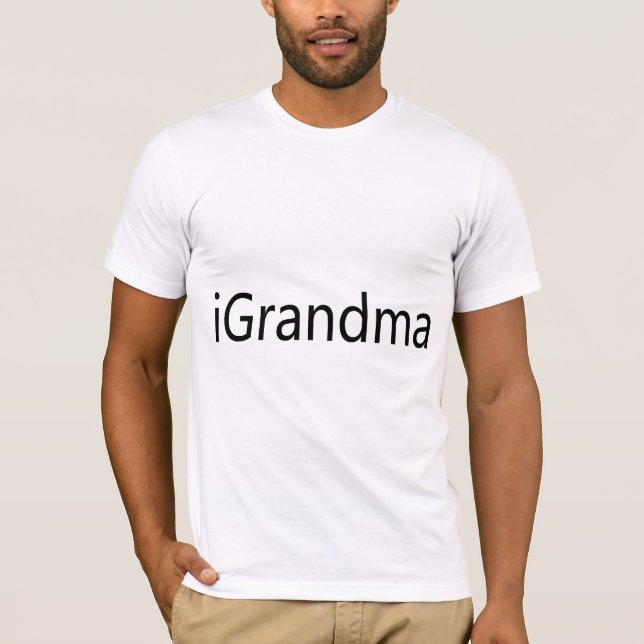 T-shirts iGrandma (Frente)