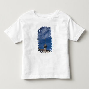 T-shirts Igreja Ortodoxa Russa tradicional de madeira