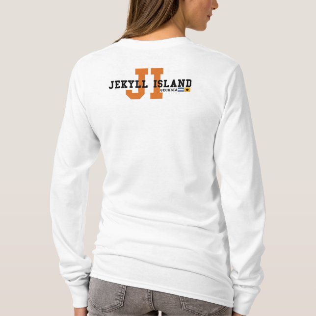 T-shirts Ilha de Jekyll (Verso)