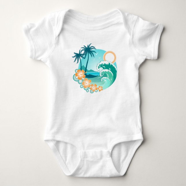 T-shirts Ilha Havaiana 1 (Frente)
