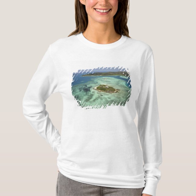 T-shirts Ilha Wadigi, Ilhas Mamanuca, Fiji (Frente)