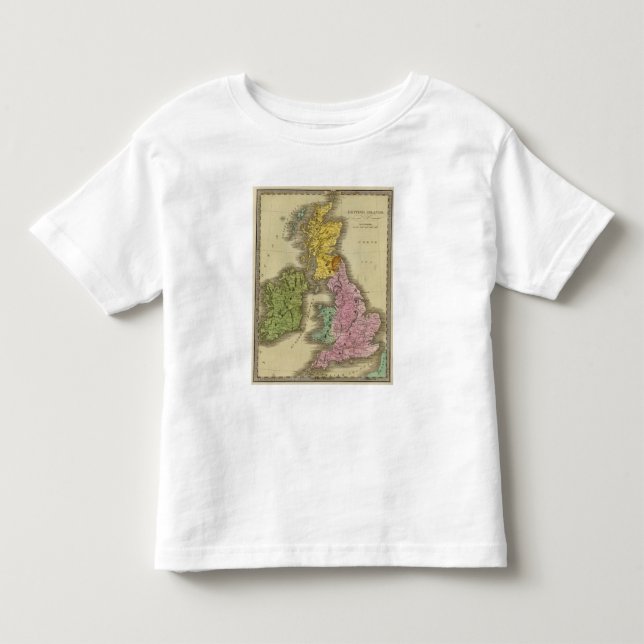 T-shirts Ilhas britânicas 3 (Frente)