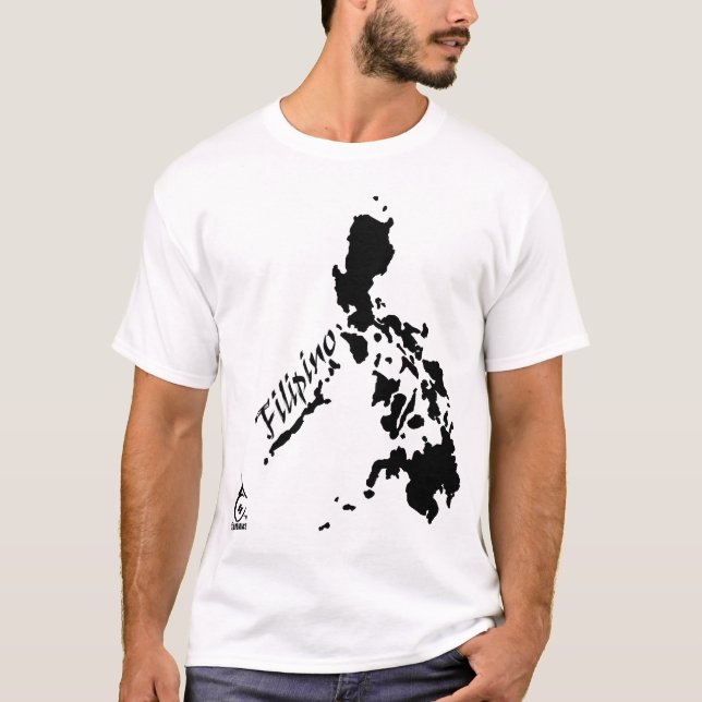 T-shirts Ilhas filipinos filipinas (Frente)