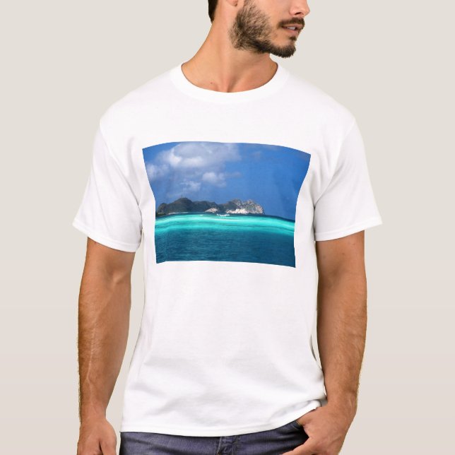 T-shirts Ilhas Los Roques, Venezuela (Frente)