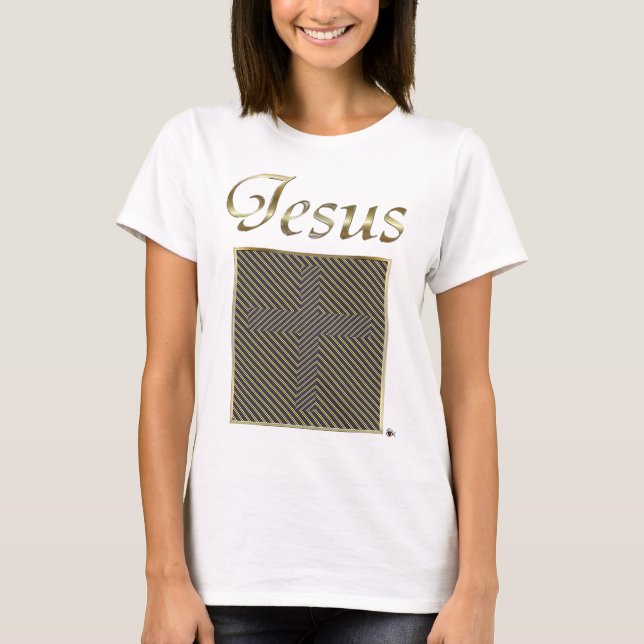 T-shirts Ilusão óptica transversal de JESUS (Frente)