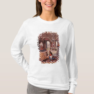 T-shirts Ilustração alegórica de um alquimista em