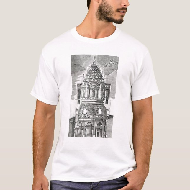 T-shirts Ilustração arquitectónica (Frente)