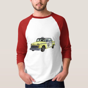 T-shirts Ilustração clássica do carro do táxi do táxi do