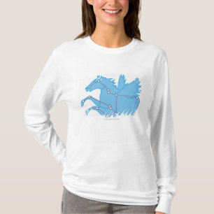 T-shirts Ilustração da constelação de Pegasus