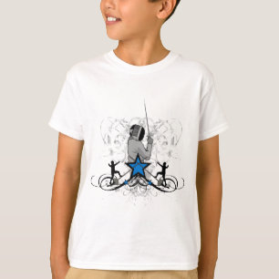 T-shirts Ilustração de cerco urbana