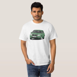 T-shirts Ilustração de Dacia Sandero - verde