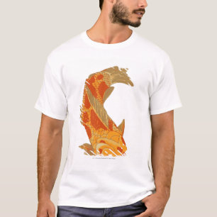 T-shirts Ilustração de Digitas da carpa de Koi