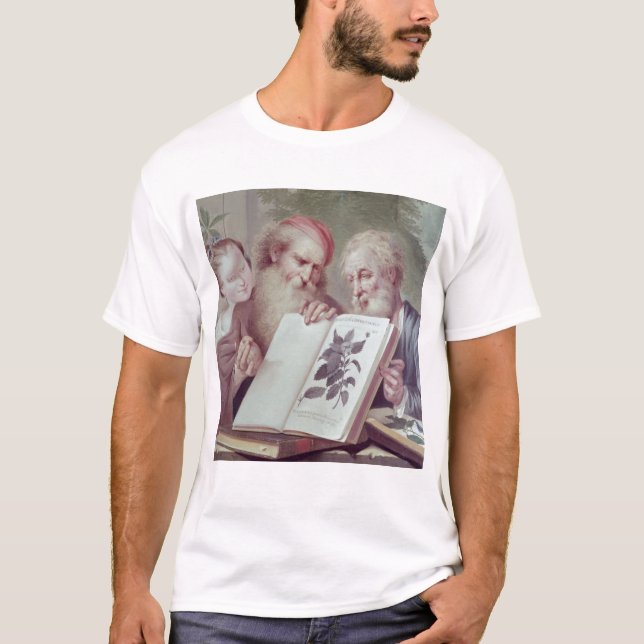 T-shirts Ilustração de Hortus Cliffortianus (Frente)