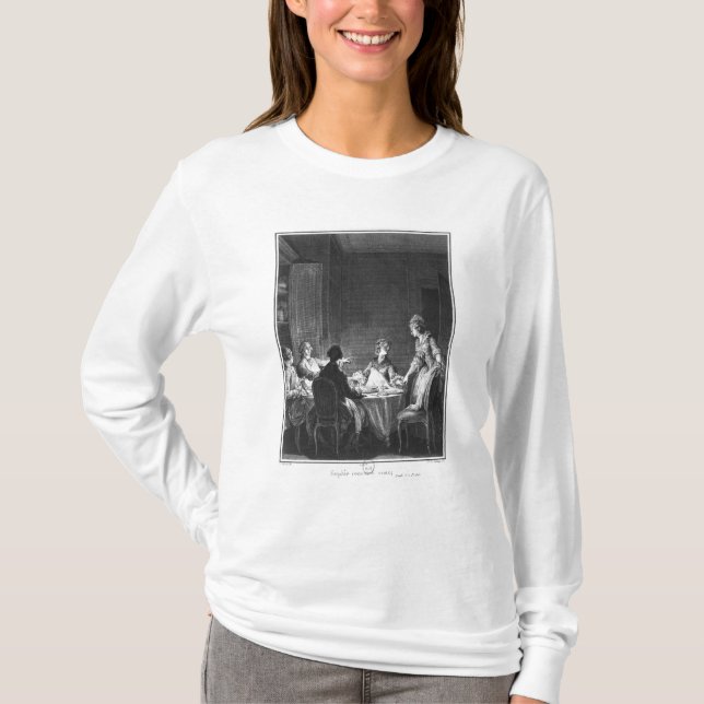 T-shirts Ilustração 'de L'Emile (Frente)