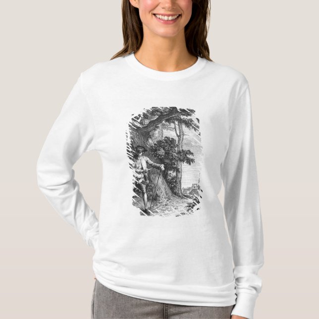 T-shirts Ilustração 'de L'Emile (Frente)