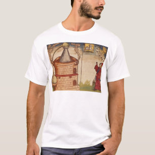 T-shirts Ilustração de um alquimista no trabalho