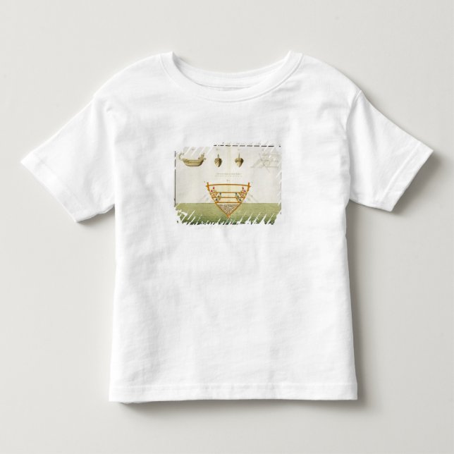 T-shirts Ilustração de um Polyreme romano, placa 26, classe (Frente)