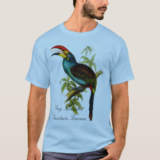 T-shirts Ilustração do vintage de Toucan por John Gould