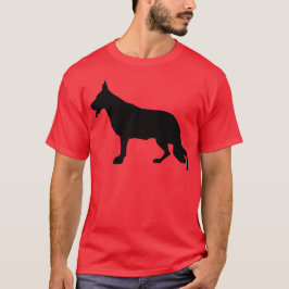 T-shirts ilustração mínima de pastor