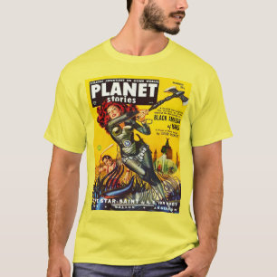 T-SHIRTS ILUSTRAÇÃO RETRO ICÓNICA DE SCI FI