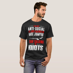 T-shirts Im a preferencialmente nao anti-social da