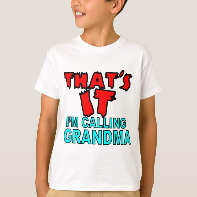 T-shirts IM GRANDMA.png de CHAMADA (Frente)