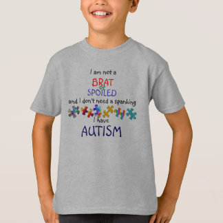 T-shirts iM NÃO Um PIRRALHO… EU ESTOU COM O AUTISMO
