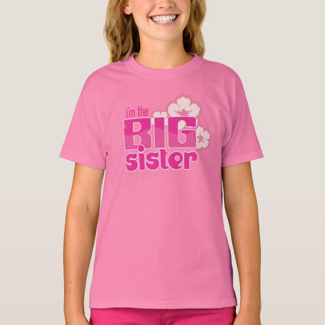 T-shirts I'm the Big SIster Tee (Frente)