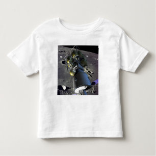 T-shirts Imagem artística de uma nova nave espacial para a 