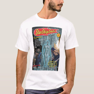 T-shirts Imagem do cobrir das histórias de StarShipSofa no