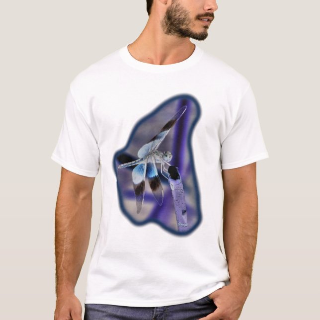 T-shirts Imagem do negativo da libélula 03 (Frente)