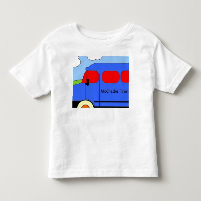 T-shirts Imagem do ônibus de Balamory (Frente)
