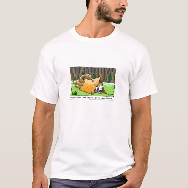 T-shirts imagem dos desenhos animados do divertimento (Frente)