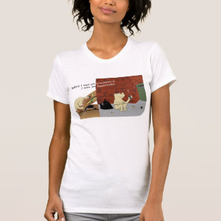 T-shirts Imagem estreita das cores claras de