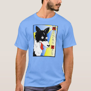 T-shirts Imagem frontal grande dos amigos de Meeker